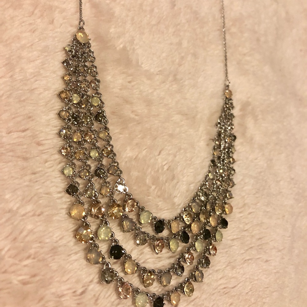 Loft jewelry Gem Layered Necklace